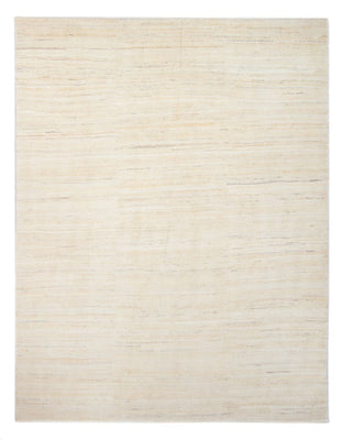 Tapis Gabbeh - Persan - 221 x 166 cm - blanc naturel