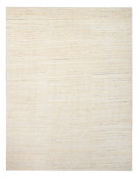 Tapis Gabbeh - Persan - 221 x 166 cm - blanc naturel
