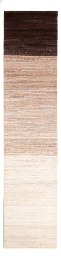 Tappeto corsia Tappeto Gabbeh - Persero - 342 x 78 cm - naturale
