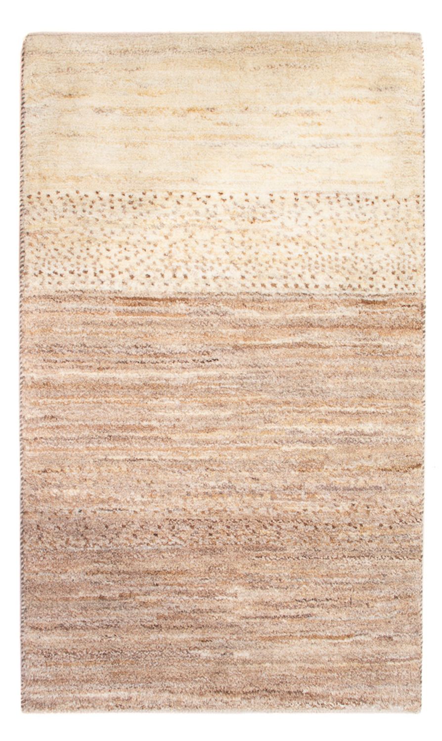 Gabbeh Teppich - Perser - 97 x 59 cm - hellbeige