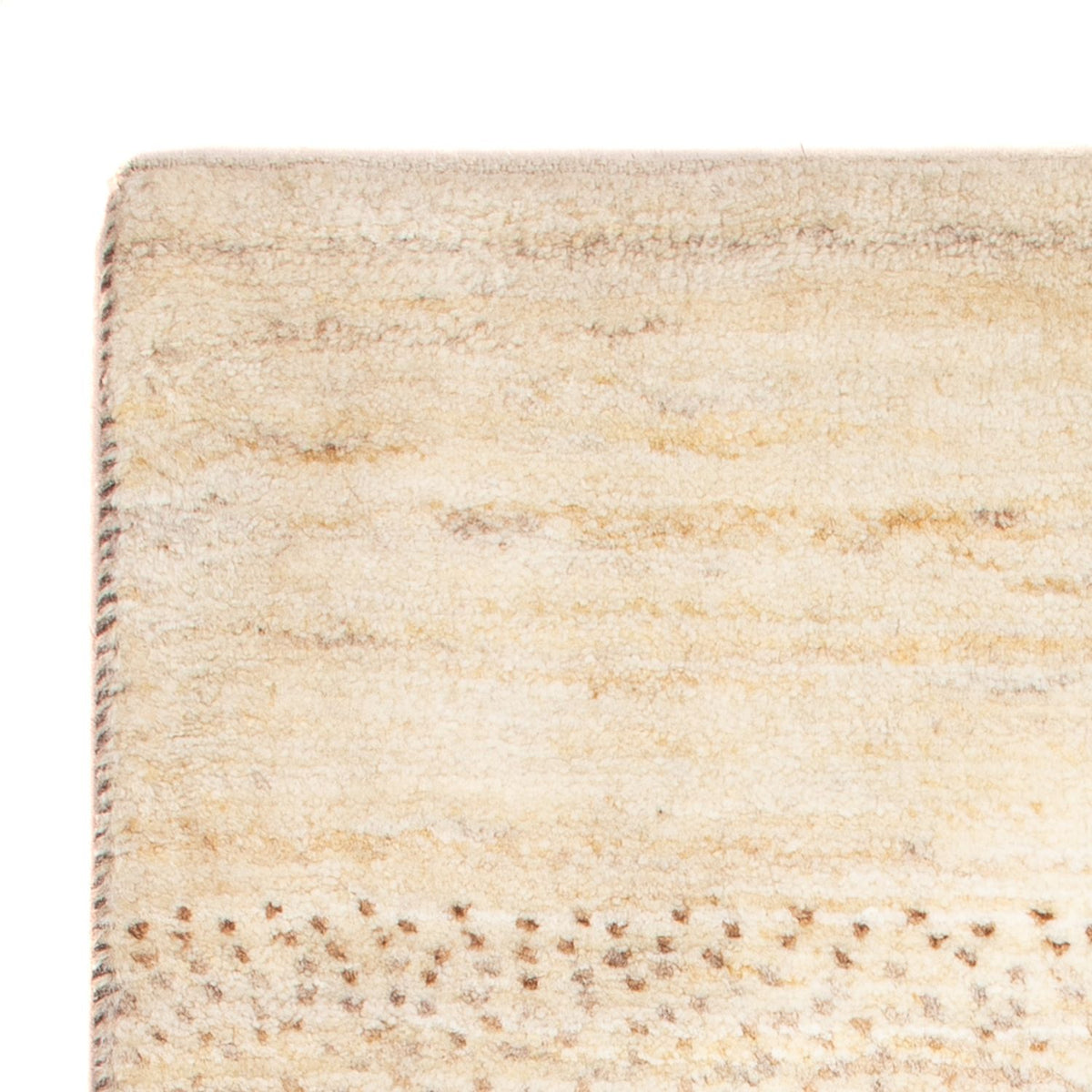 Gabbeh Teppich - Perser - 97 x 59 cm - hellbeige