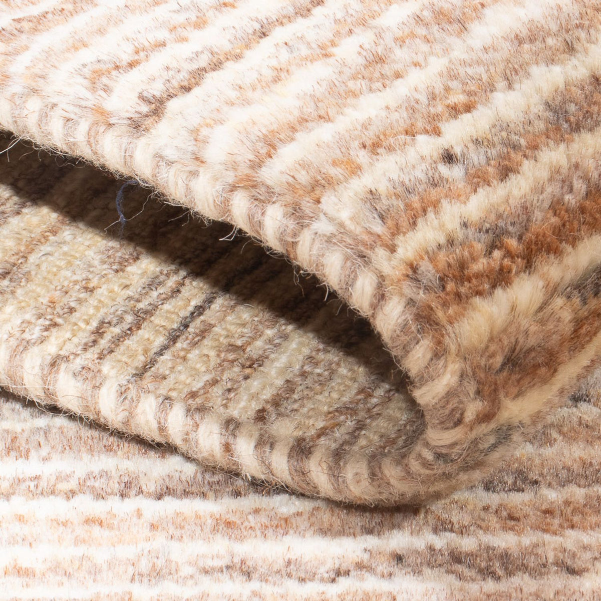 Gabbeh Teppich - Perser - 95 x 56 cm - hellbeige