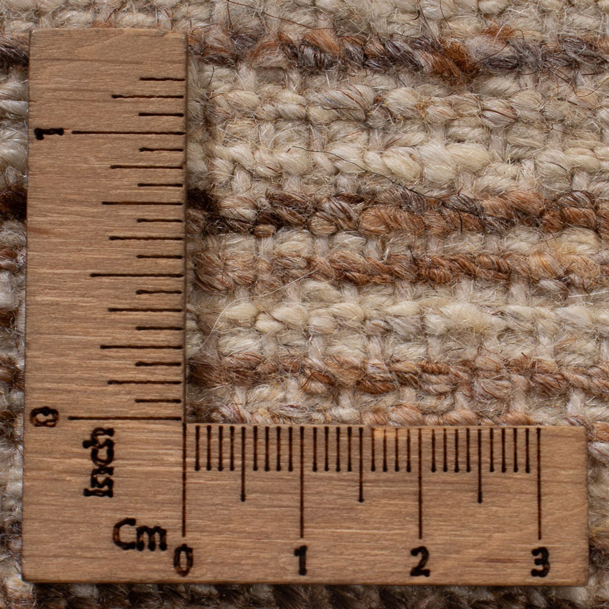 Gabbeh Teppich - Perser - 92 x 57 cm - hellbeige