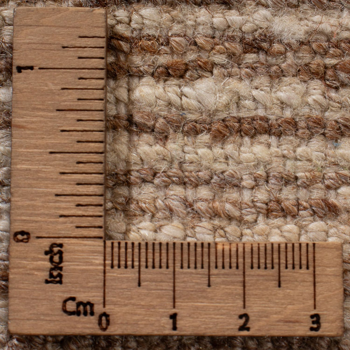 Gabbeh Teppich - Perser - 88 x 58 cm - hellbeige