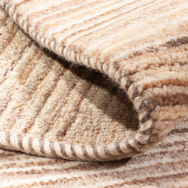 Gabbeh Teppich - Perser - 93 x 63 cm - hellbeige