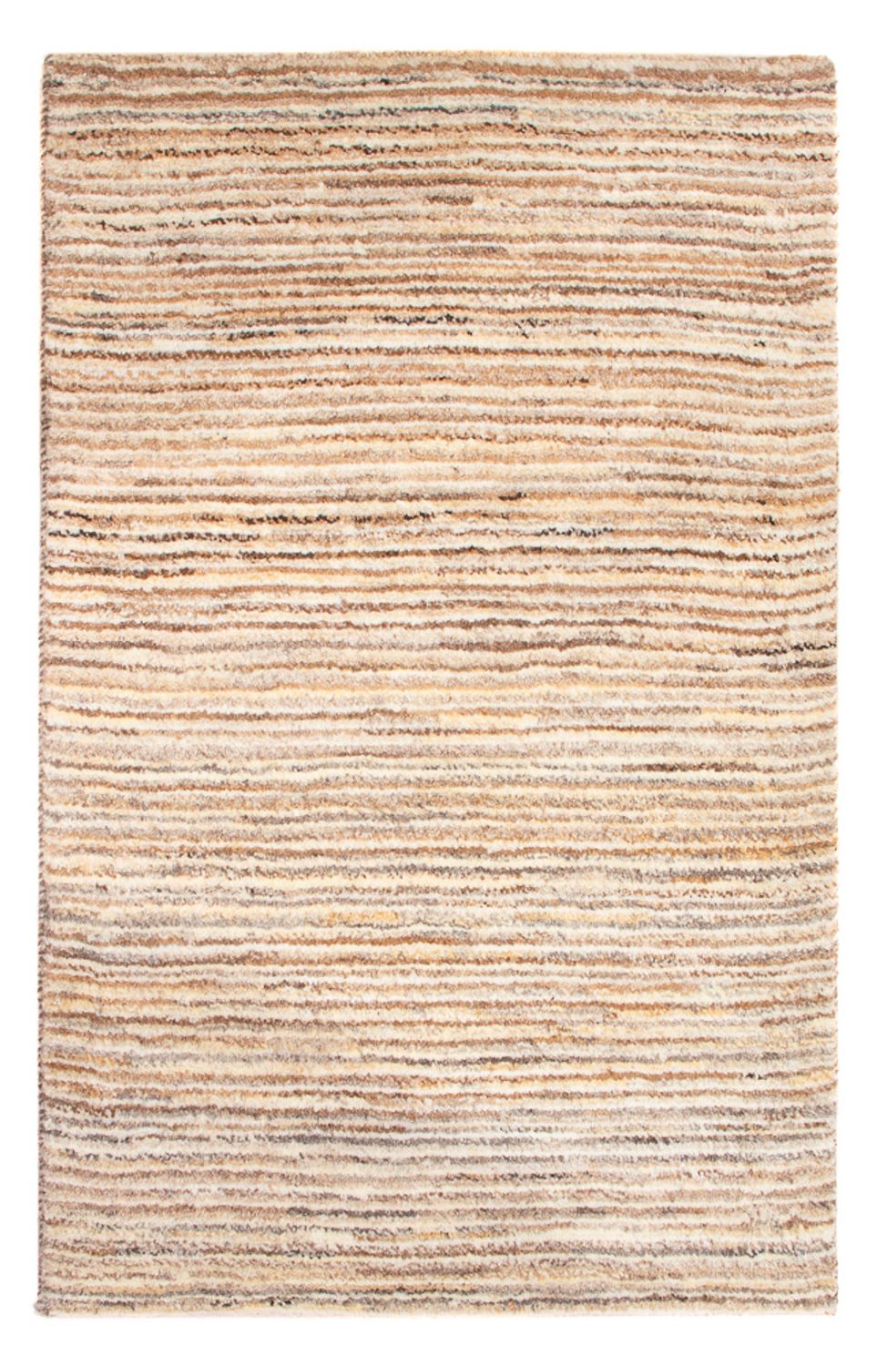 Gabbeh Teppich - Perser - 93 x 60 cm - hellbeige