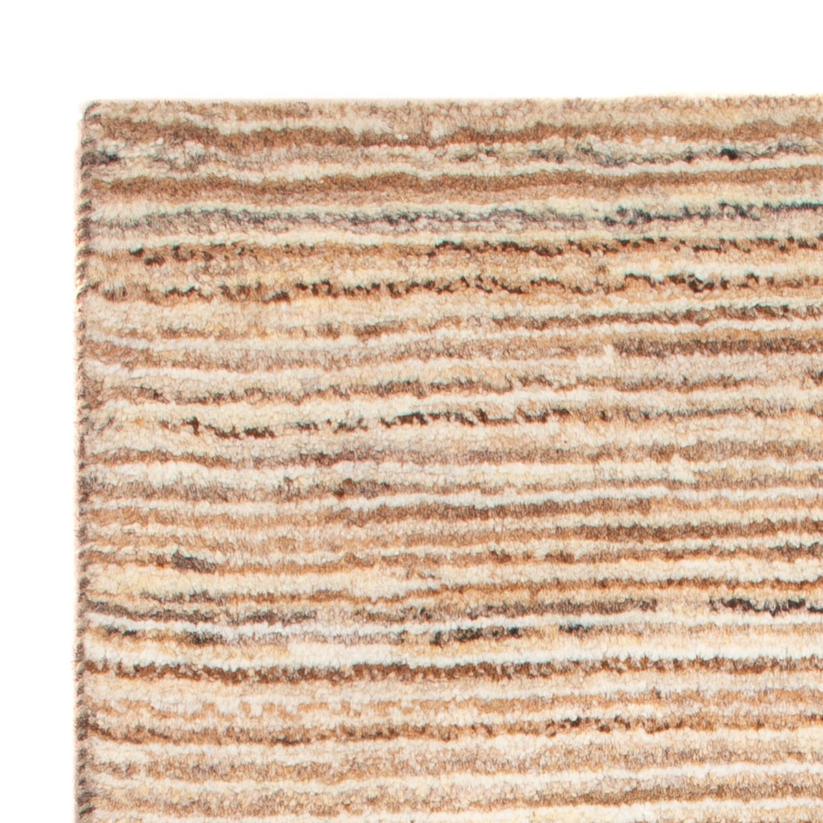Gabbeh Teppich - Perser - 93 x 60 cm - hellbeige