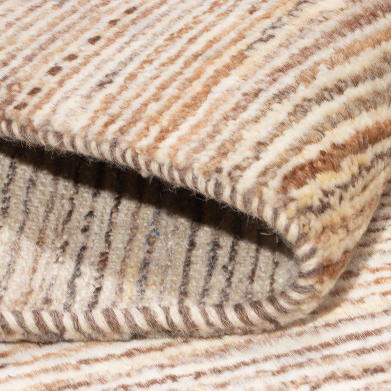 Gabbeh Teppich - Perser - 92 x 61 cm - dunkelbeige