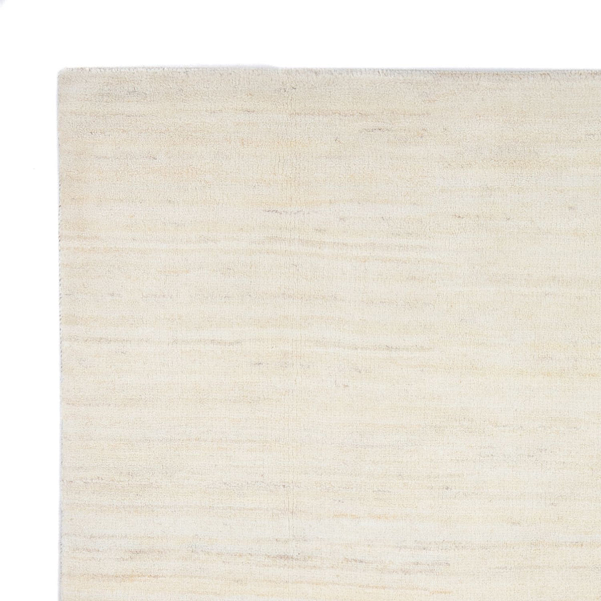 Gabbeh Teppich - Perser - 247 x 168 cm - naturweiß