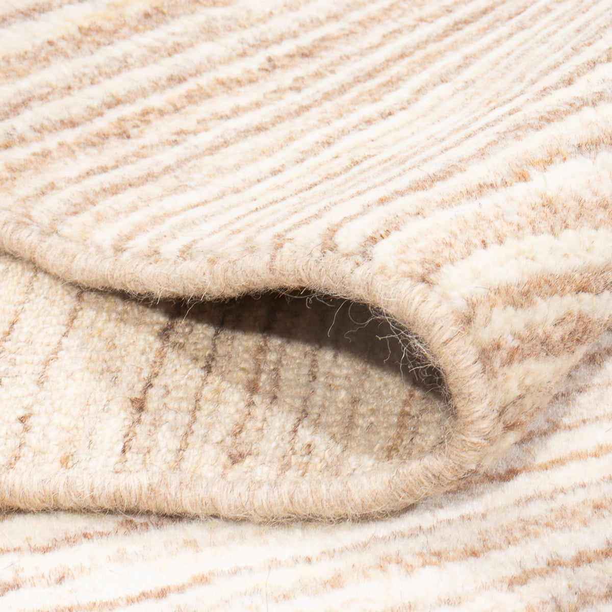 Gabbeh Teppich - Perser - 142 x 95 cm - hellbeige