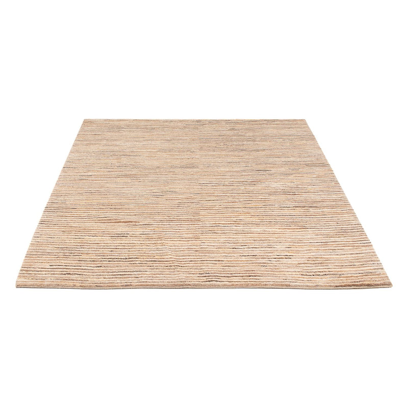 Gabbeh Teppich - Perser - 193 x 143 cm - hellbraun