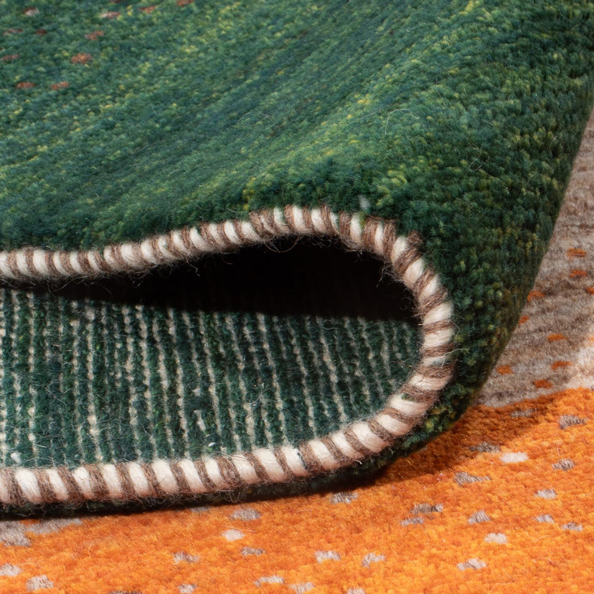 Gabbeh Teppich - Perser - 238 x 214 cm - mehrfarbig