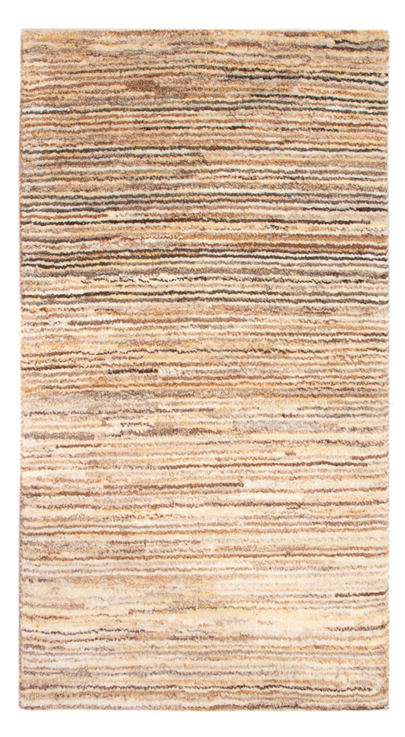 Gabbeh Teppich - Perser - 95 x 54 cm - dunkelbeige