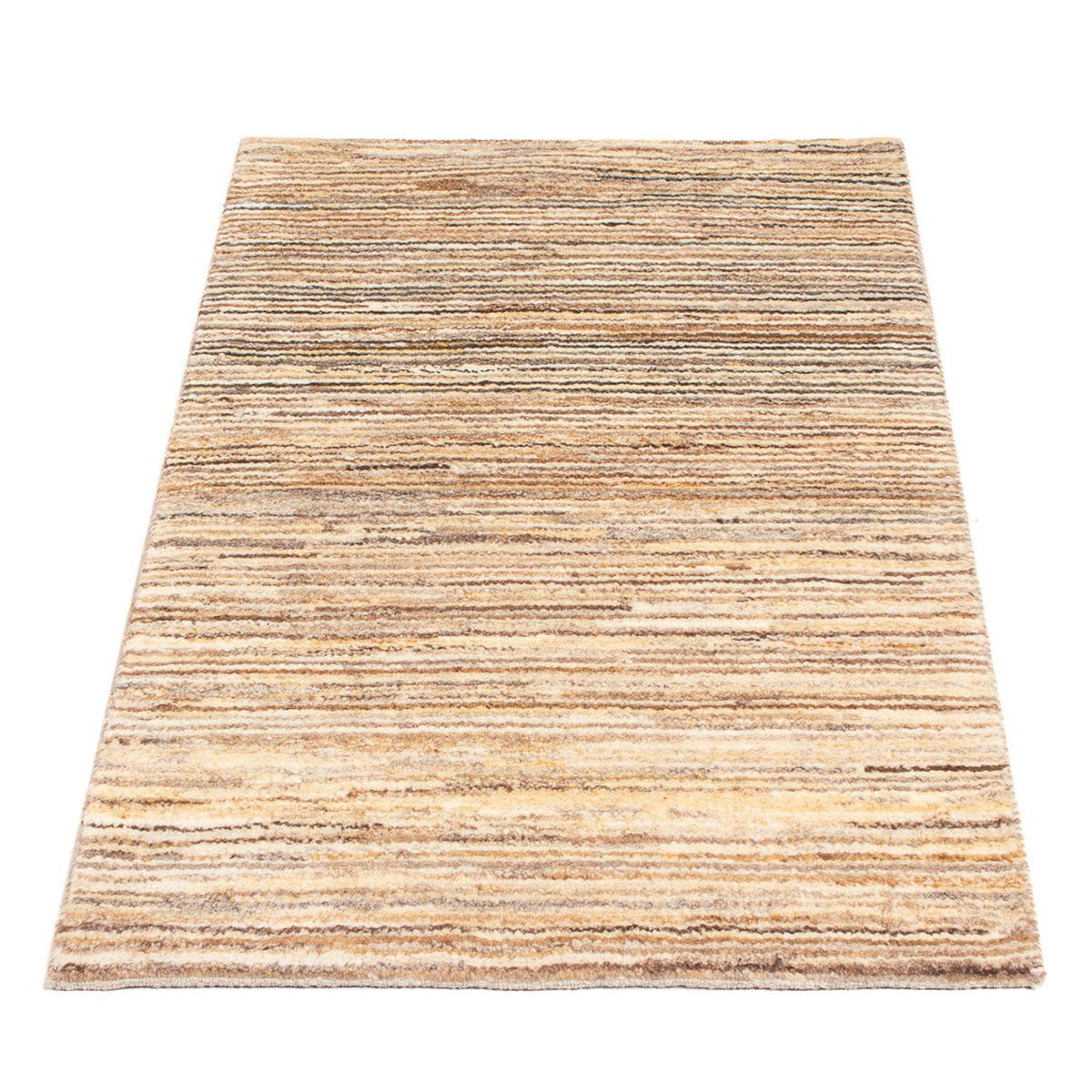 Gabbeh Teppich - Perser - 95 x 54 cm - dunkelbeige