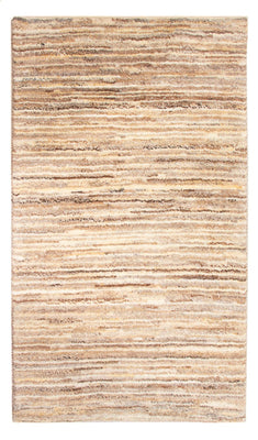 Tappeto Gabbeh - Persero - 95 x 57 cm - beige scuro