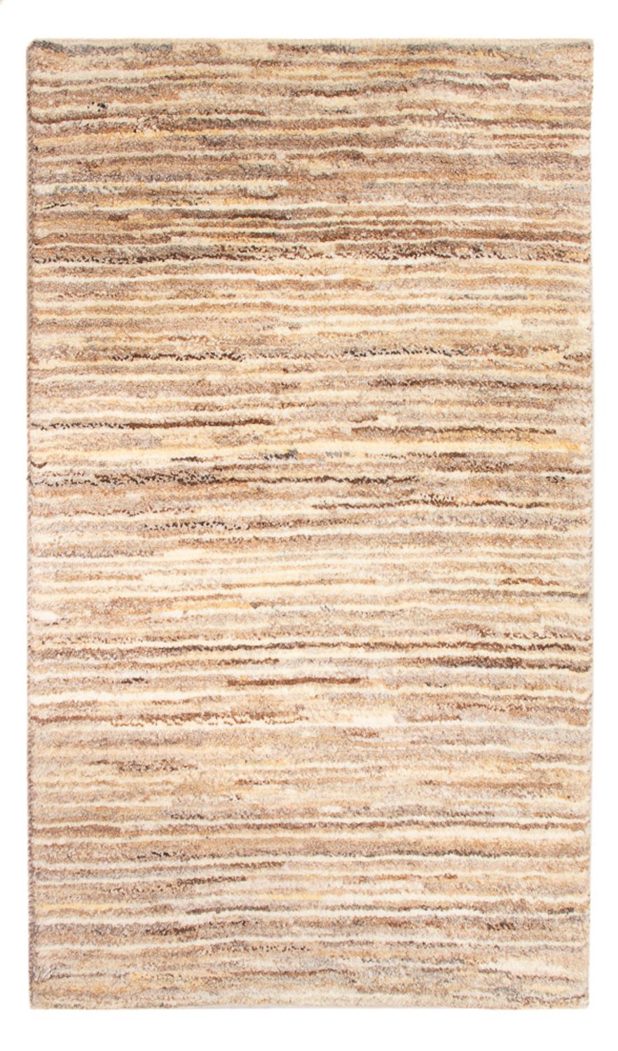 Gabbeh Teppich - Perser - 95 x 57 cm - dunkelbeige