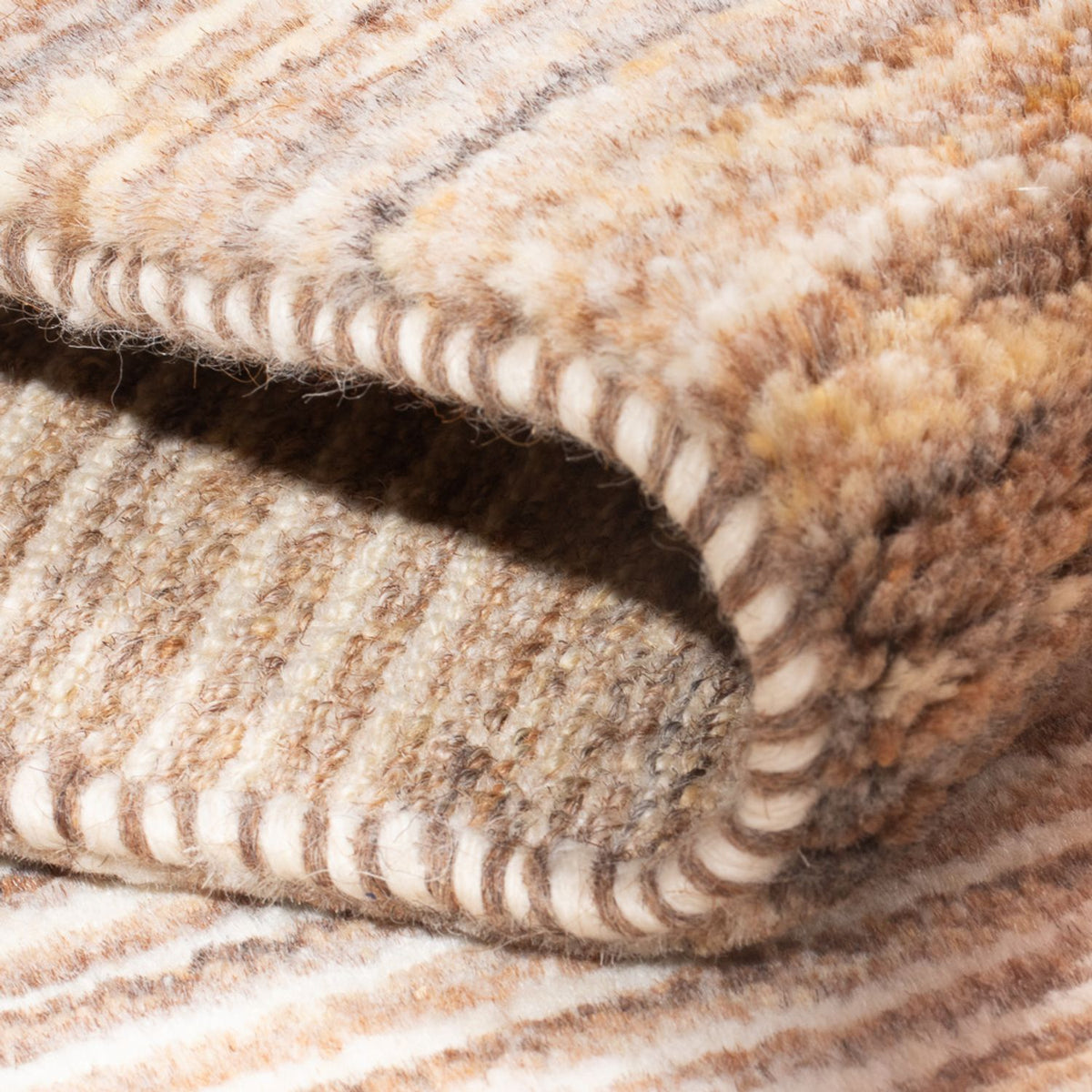 Gabbeh Teppich - Perser - 96 x 61 cm - dunkelbeige