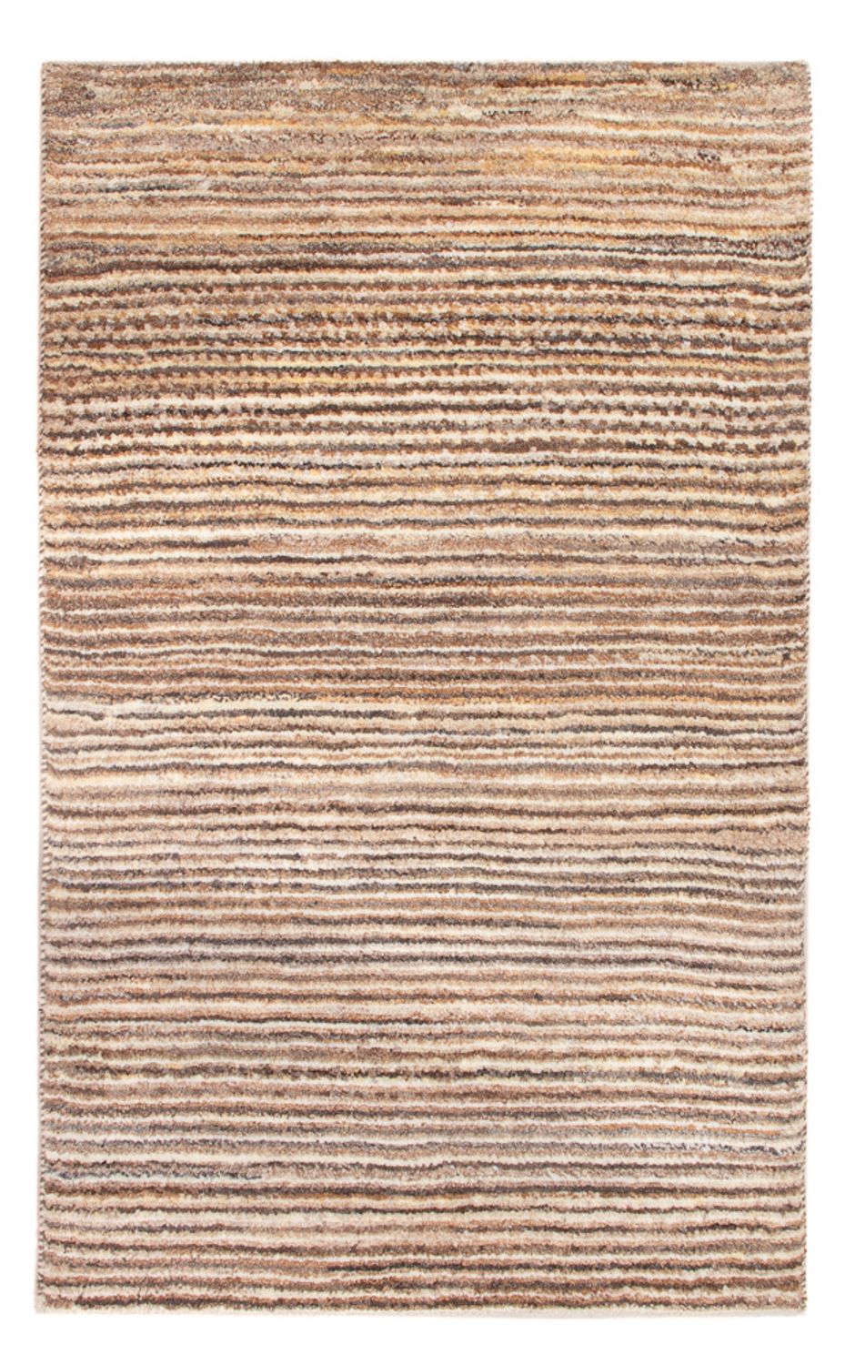 Gabbeh Teppich - Perser - 96 x 60 cm - dunkelbeige