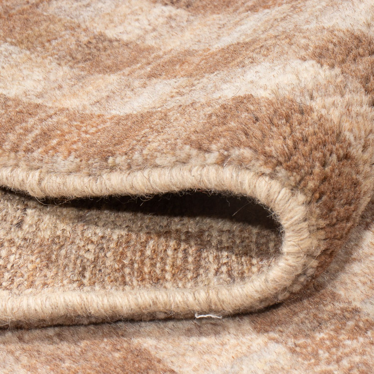 Gabbeh Teppich - Perser - 240 x 163 cm - hellbraun