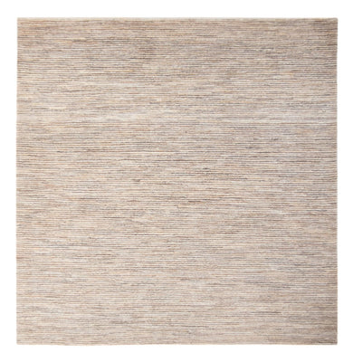Tapis Gabbeh - Persan carré  - 216 x 207 cm - beige foncé