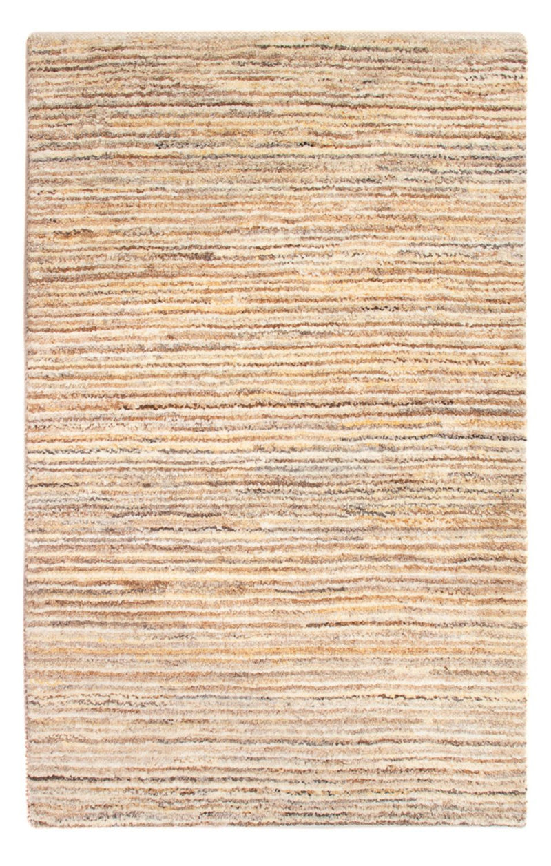 Gabbeh Teppich - Perser - 93 x 60 cm - dunkelbeige