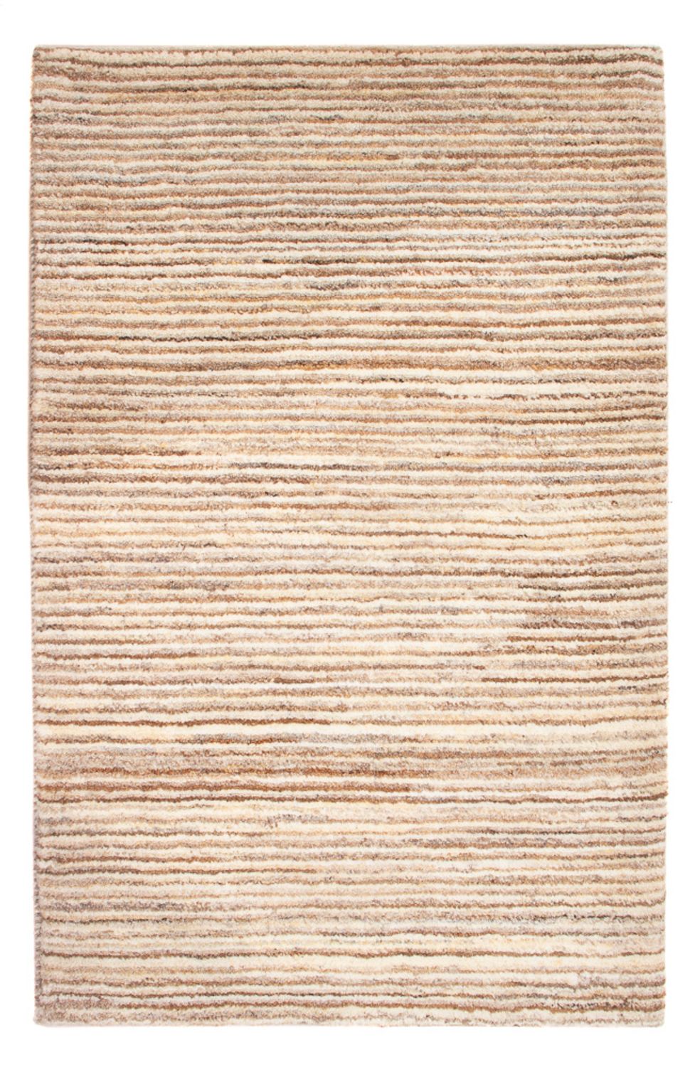Gabbeh Teppich - Perser - 98 x 64 cm - dunkelbeige