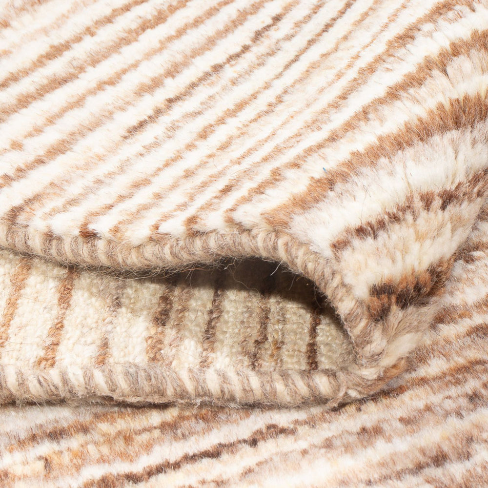 Gabbeh Teppich - Perser - 145 x 96 cm - dunkelbeige