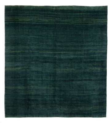 Tapis Gabbeh - Persan - 380 x 335 cm - vert foncé