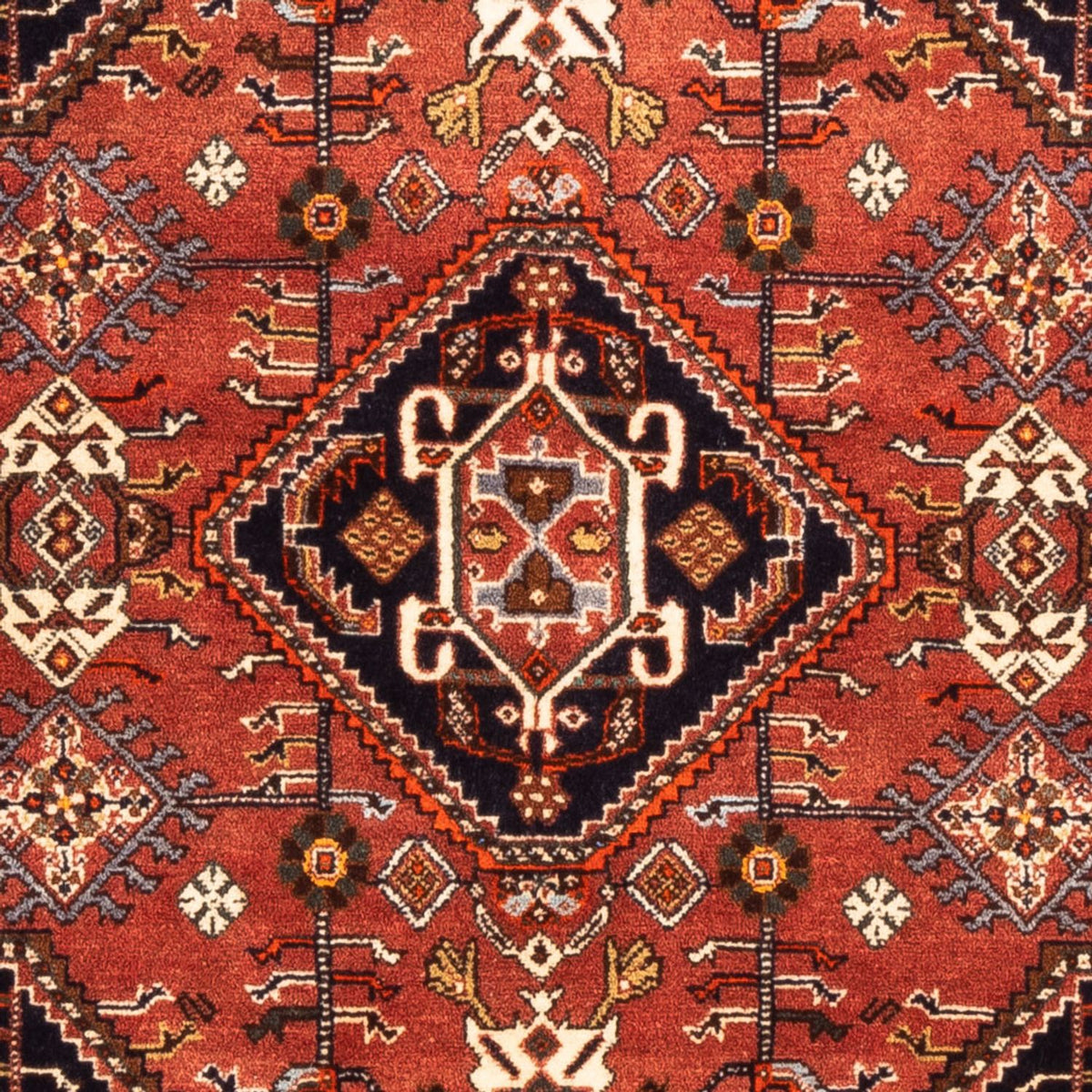 Perserteppich - Nomadic - 148 x 105 cm - rot
