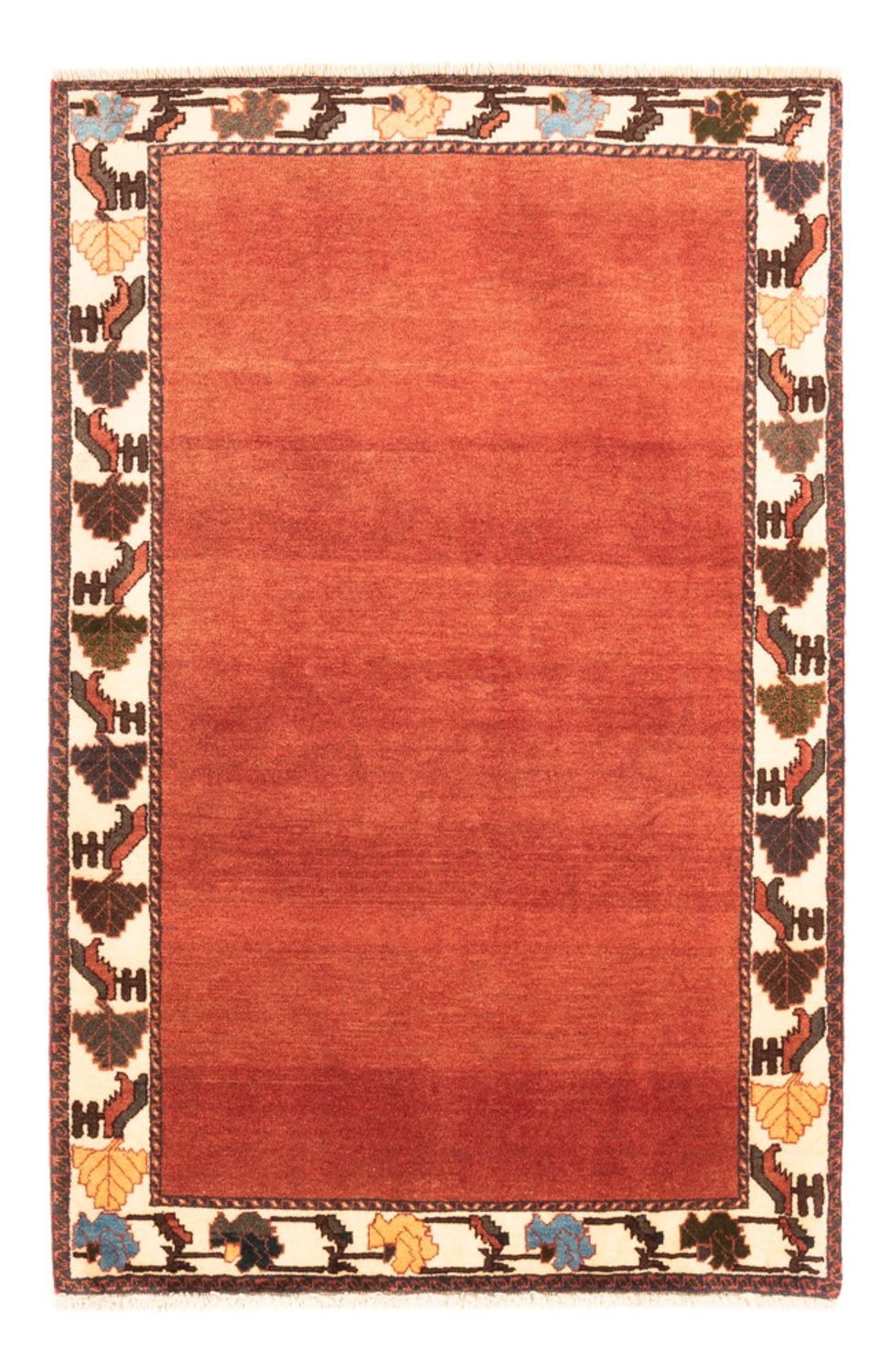 Perserteppich - Nomadic - 144 x 97 cm - rot