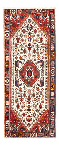 Tapis de couloir Tapis persan - Nomadic - 200 x 80 cm - crème