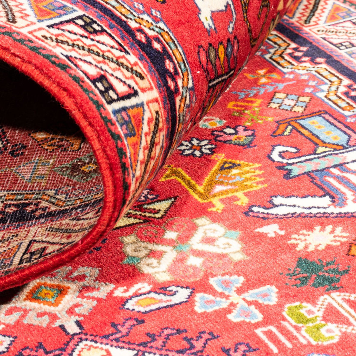 Läufer Perser - Nomadic - 200 x 82 cm - rot