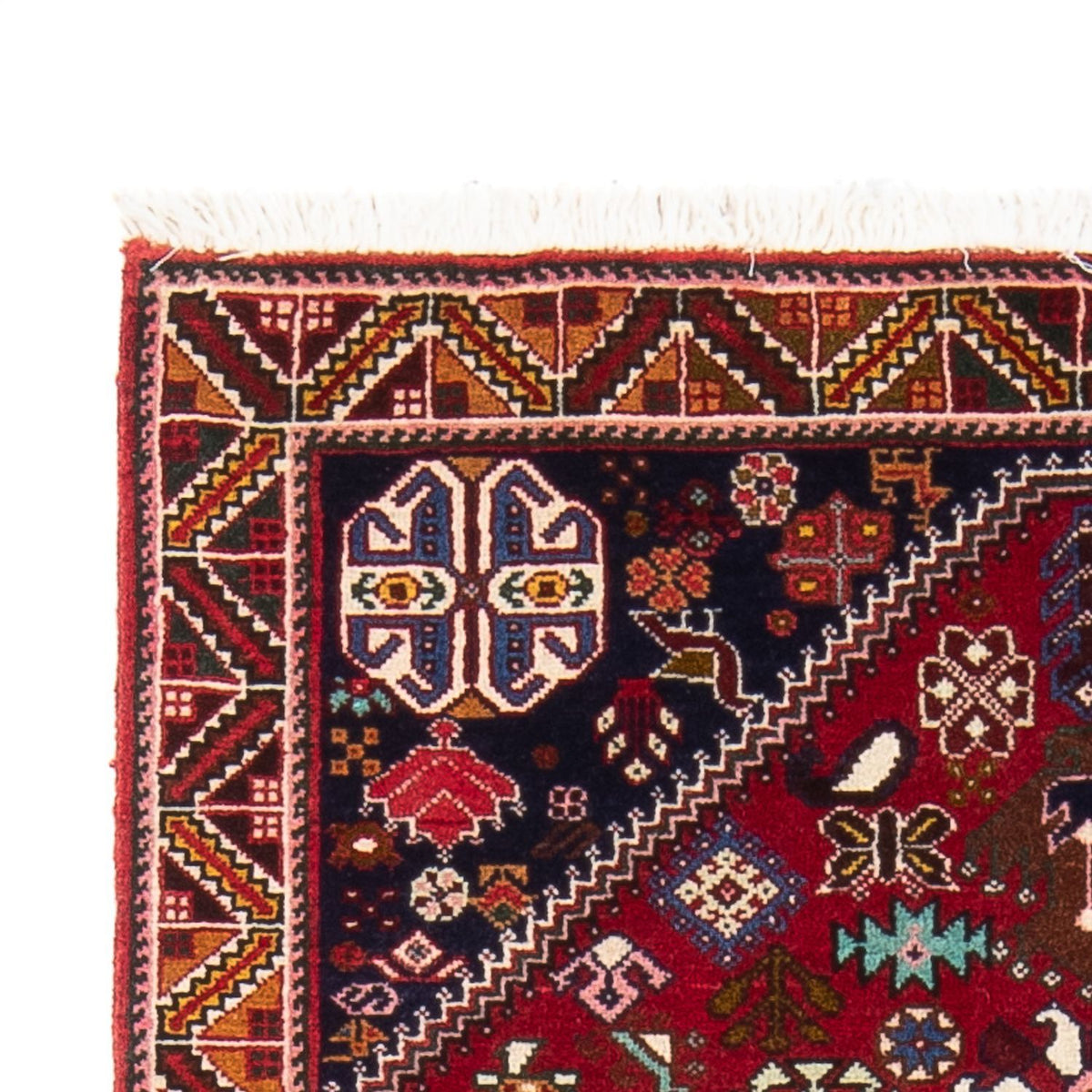 Perserteppich - Nomadic - 150 x 75 cm - rot