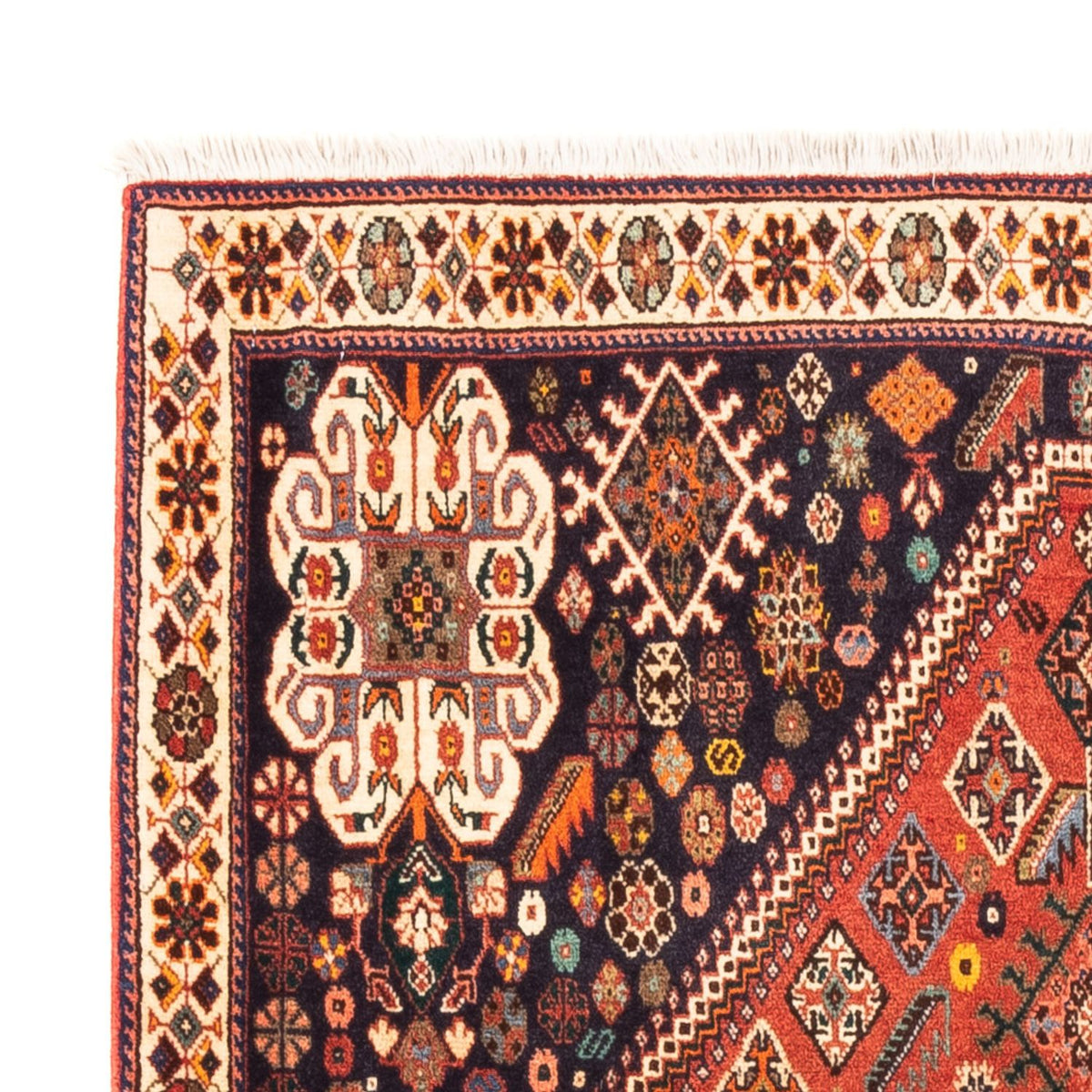 Perserteppich - Nomadic - 154 x 112 cm - rot