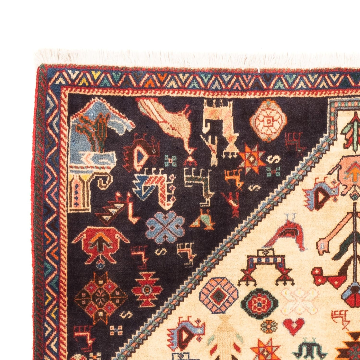 Kashkuli Tappeto 153x107cm - Tappeto persiano