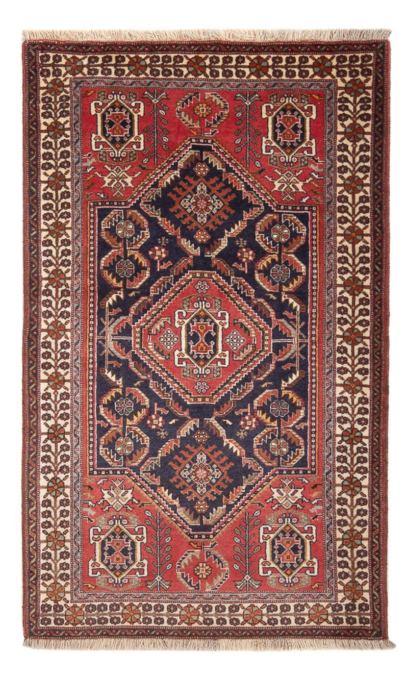 Gabbeh Teppich - Kaschkuli Perser - 152 x 82 cm - dunkelblau
