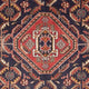 Gabbeh Teppich - Kaschkuli Perser - 152 x 82 cm - dunkelblau