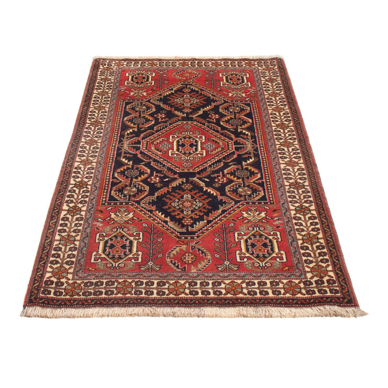 Gabbeh Teppich - Kaschkuli Perser - 152 x 82 cm - dunkelblau