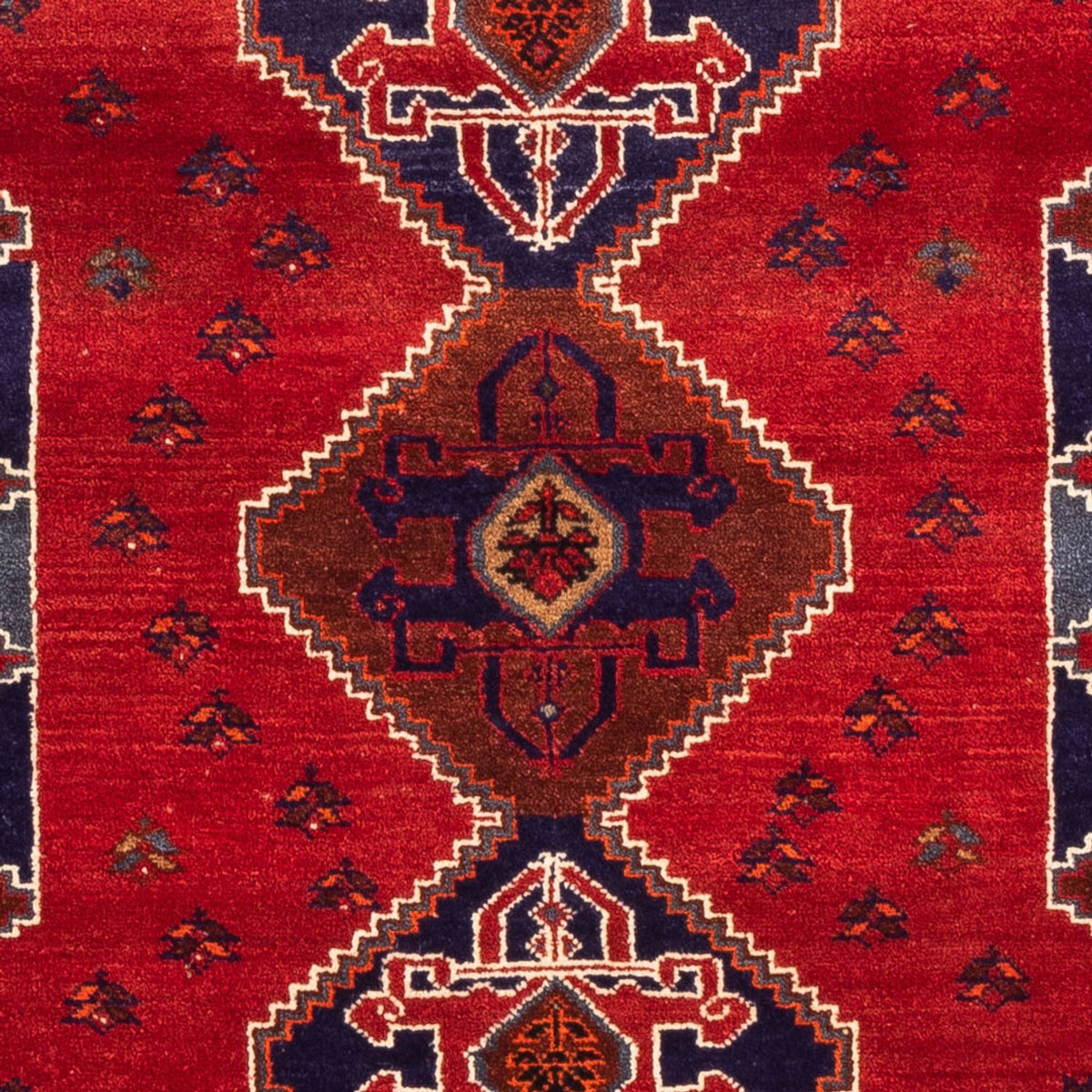 Gabbeh Teppich - Kaschkuli Perser - 158 x 112 cm - rot
