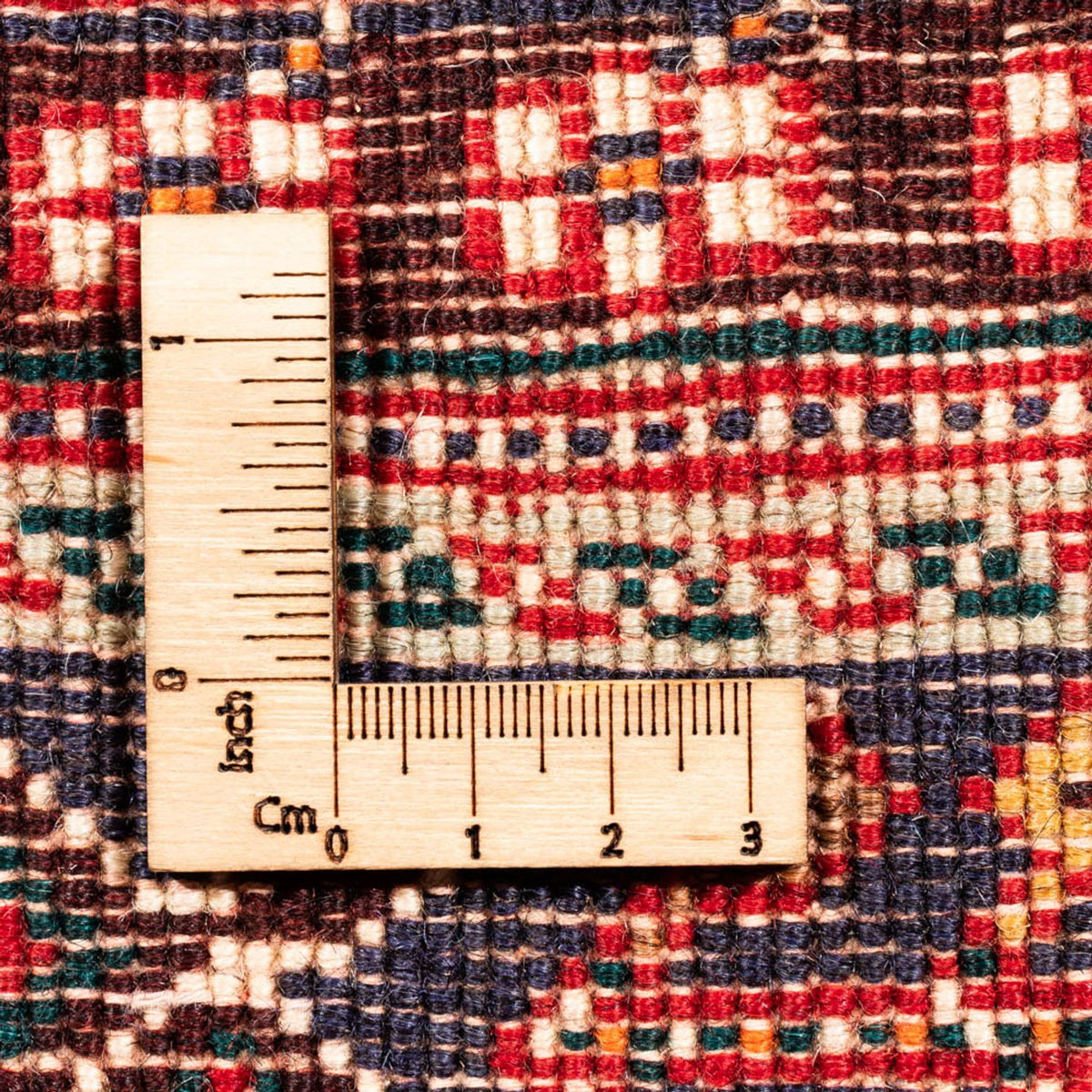 Perserteppich - Nomadic - 157 x 117 cm - rot