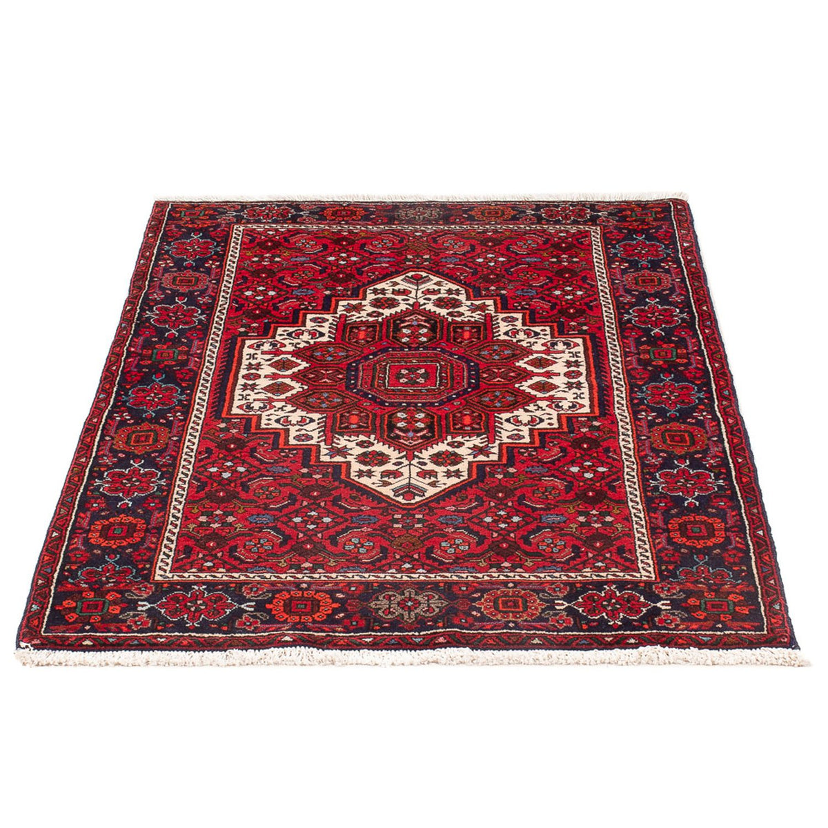 Perserteppich - Nomadic - 127 x 82 cm - rot