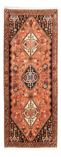 Tapis de couloir Tapis persan - Nomadic - 200 x 85 cm - orange