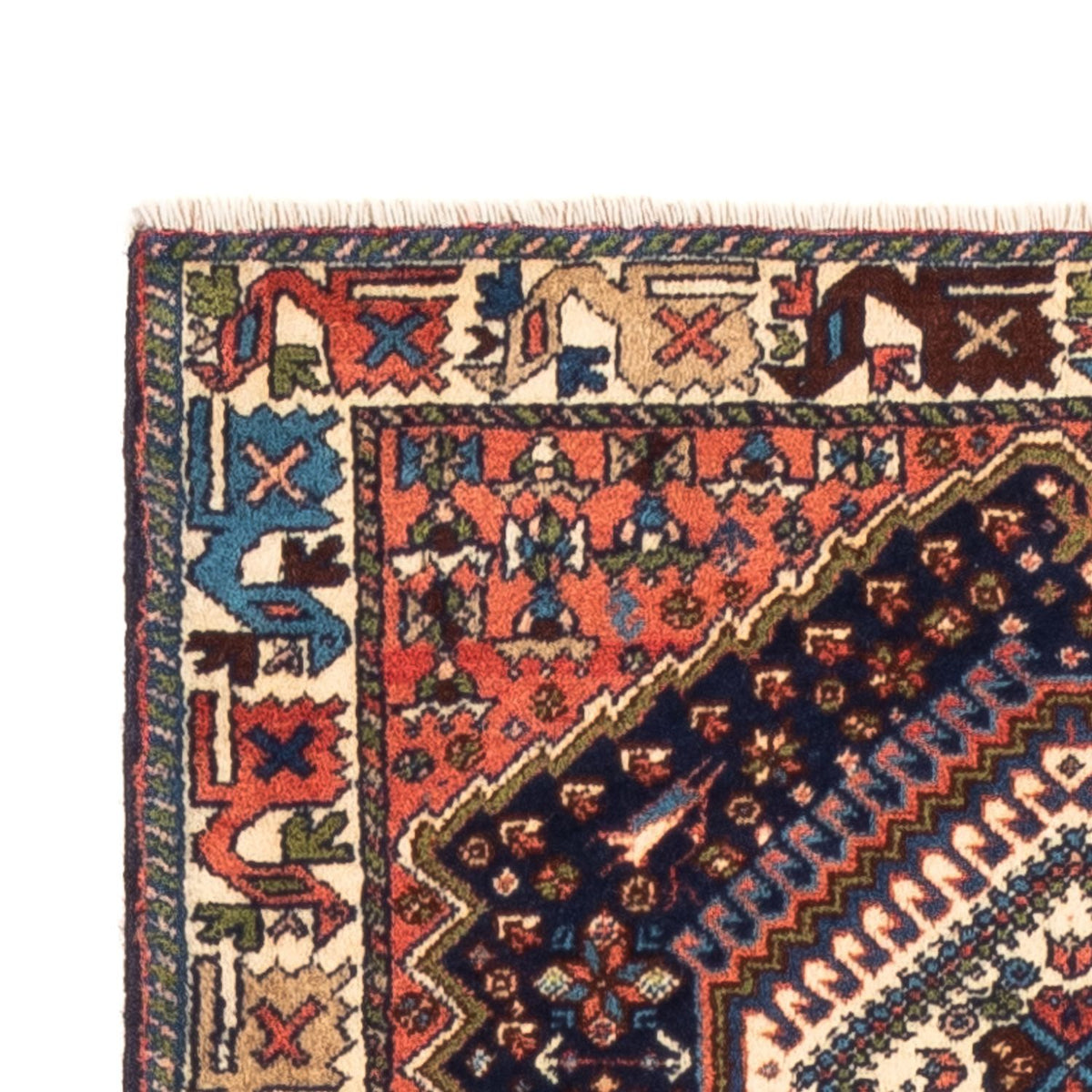 Läufer Perser - Nomadic - 228 x 77 cm - dunkelbeige