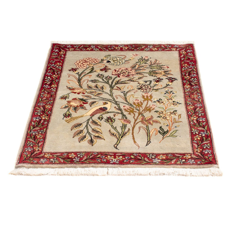 Perserteppich - Ghom - 90 x 70 cm - mehrfarbig