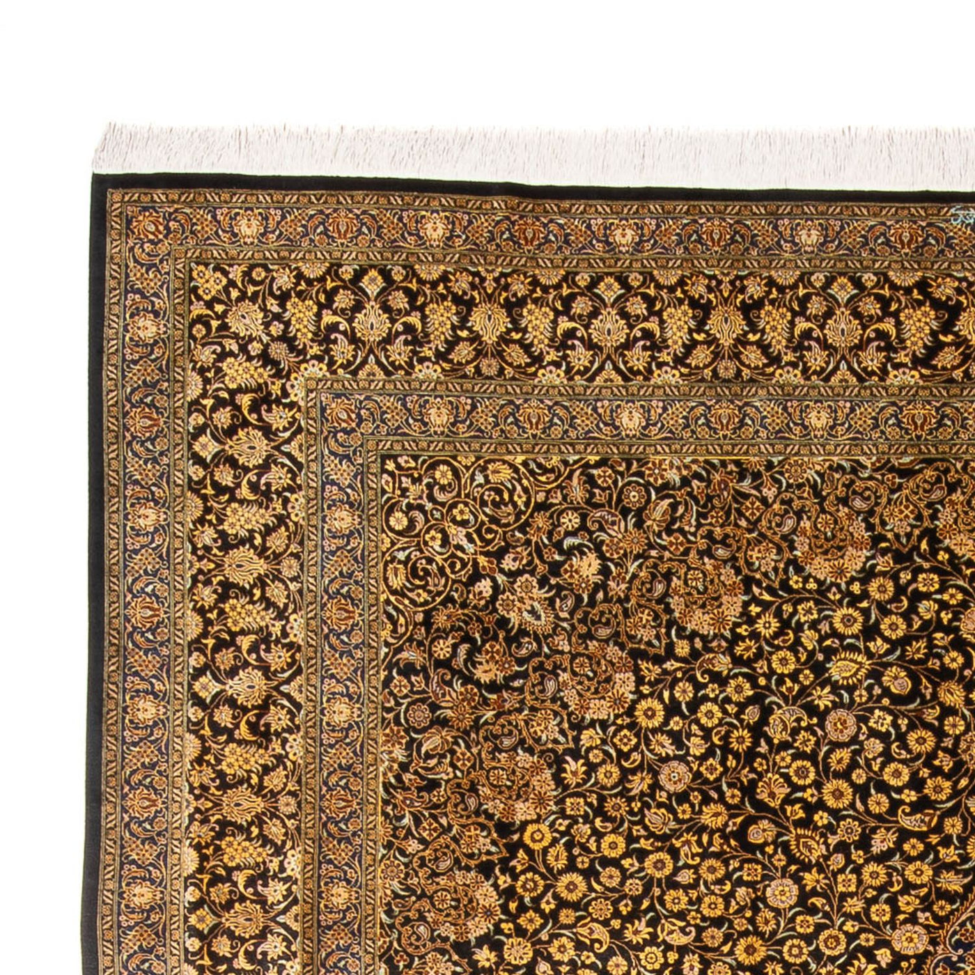 Tapis de Qom en soie Tapis 353x242cm - Tapis persan