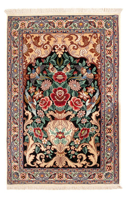 Perserteppich - Isfahan - Premium - 105 x 70 cm - dunkelblau