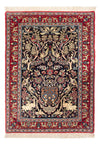 Tapis d'Isfahan Tapis 70x98cm - Tapis persan - Rectangle / Bleu foncé / 70 x 98 cm Rectangle