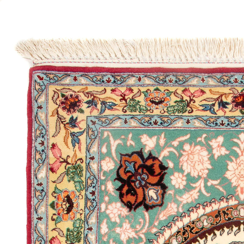Perserteppich - Isfahan - Premium - 103 x 70 cm - grün