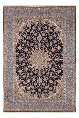 Perserteppich - Isfahan - Premium - 355 x 255 cm - dunkelblau