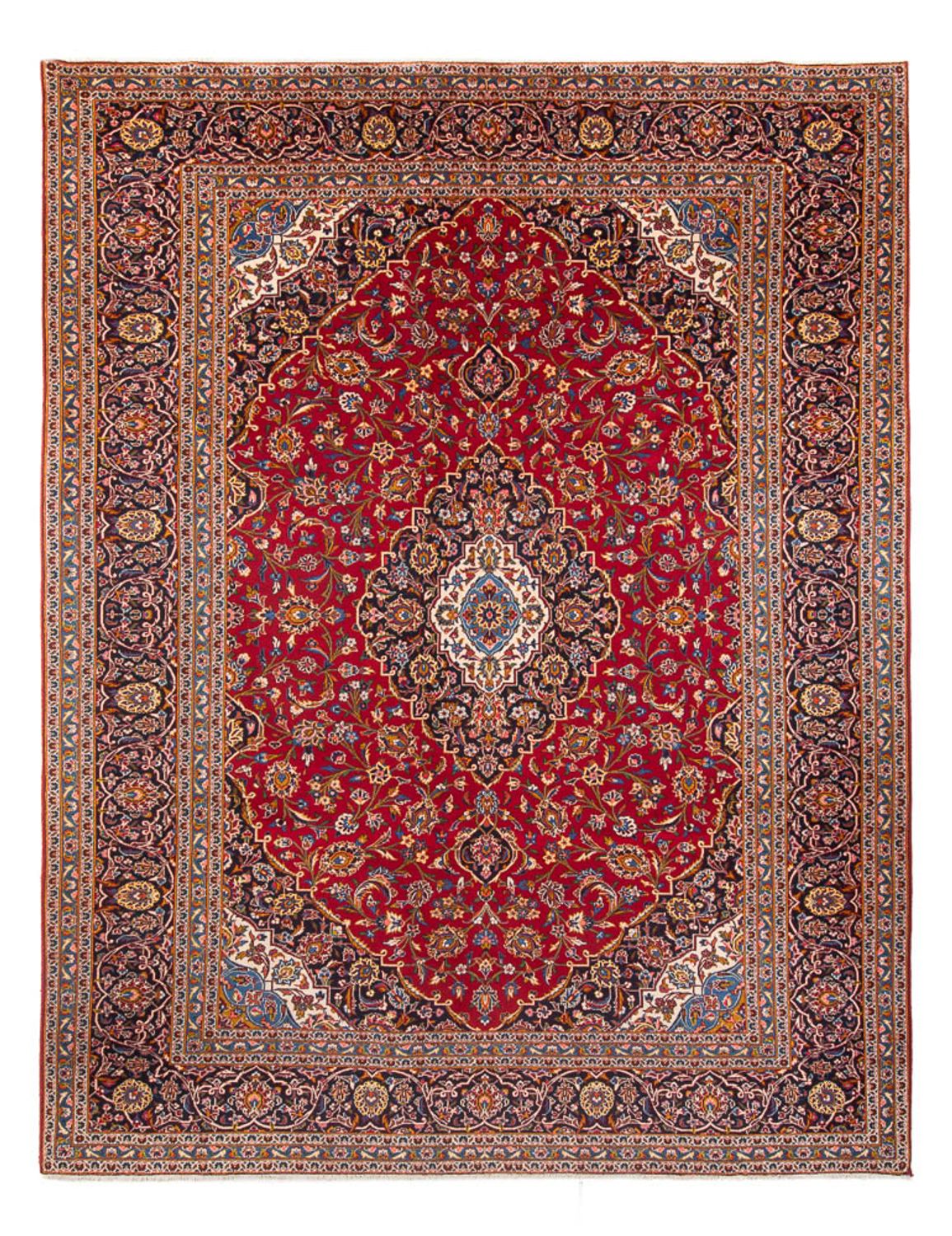 Perserteppich - Keshan - 383 x 287 cm - rot